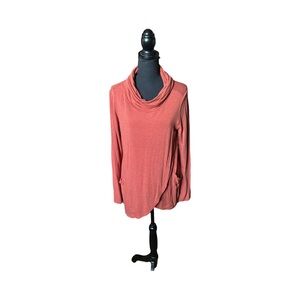 Magnolia grace cross over turtle neck